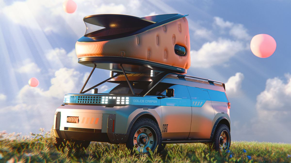 Bláznivější obytňák jen tak neuvidíte! S tímto bydlíkem od Fiatu byste v kempu byli okamžitě za hvězdu